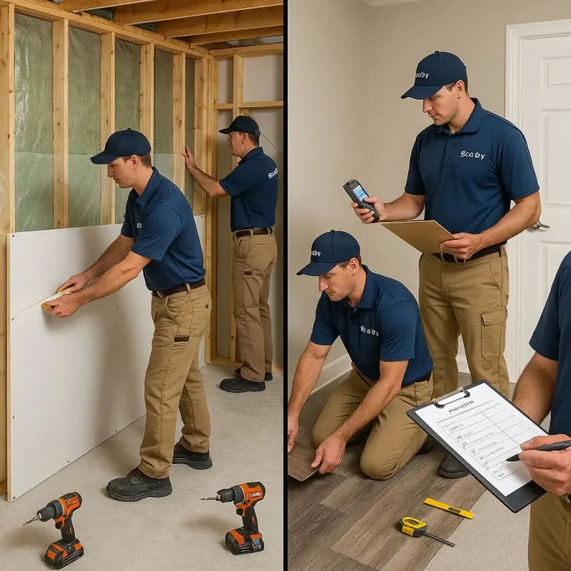 Repairs and Reconstruction process in The Village of Indian Hill, OH